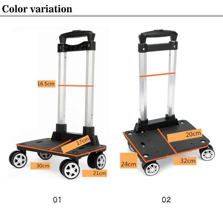 キャリーカート 折りたたみ アルミ合金製 台車 軽量 ハンドキャリー アウトドア コンパクト 静音 折り畳み 折りたたみ台車 荷物運び 引っ越し キャ｜upa-st｜07