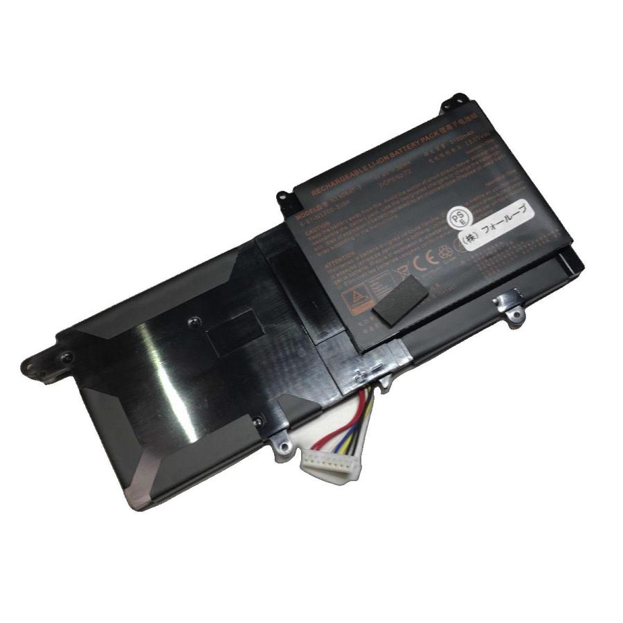 N130bat-3 11.4V 36Wh clevo 純正 ノートPC ノートパソコン 交換バッテリー 充電池 | 