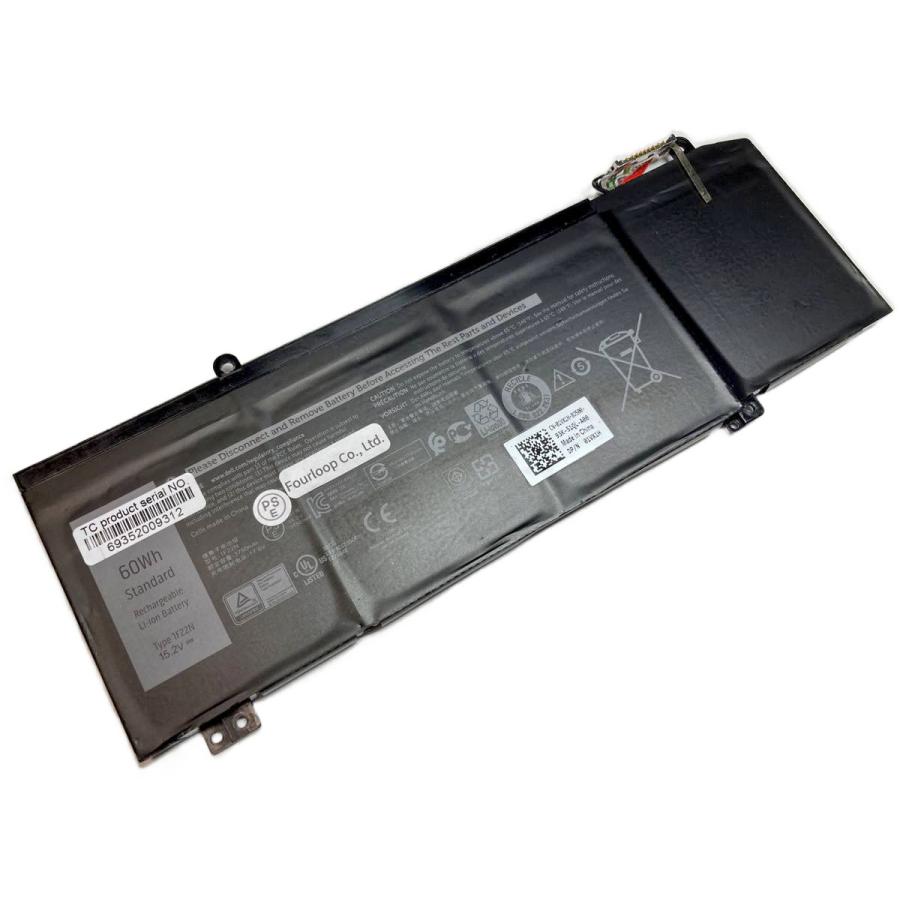 1f22n 15.2V 60Wh dell 純正 ノート PC ノートパソコン 交換用バッテリー 充電池 | 