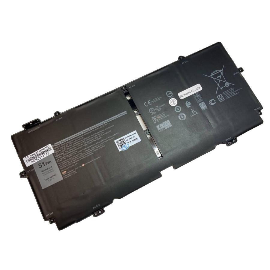 Xps 13 7390 2in1 7.6V 51Wh dell 純正 ノート PC ノートパソコン 交換用バッテリー 充電池 | 