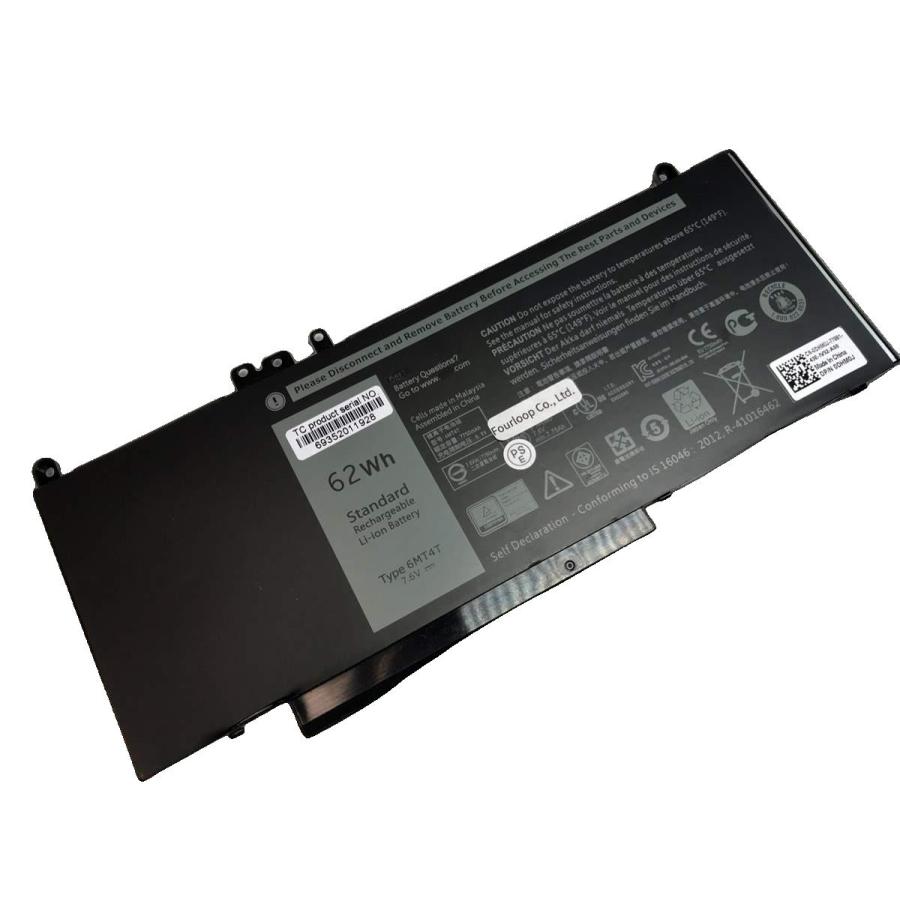 Latitude 14 5000 7.6V 62Wh dell ノート PC ノートパソコン 純正 交換用バッテリー :dr-357550