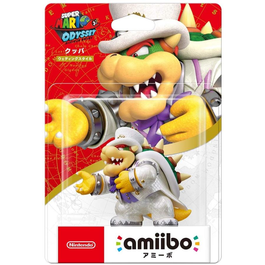 セット商品】amiibo マリオ・ピーチ・クッパ ウエディングスタイル3種