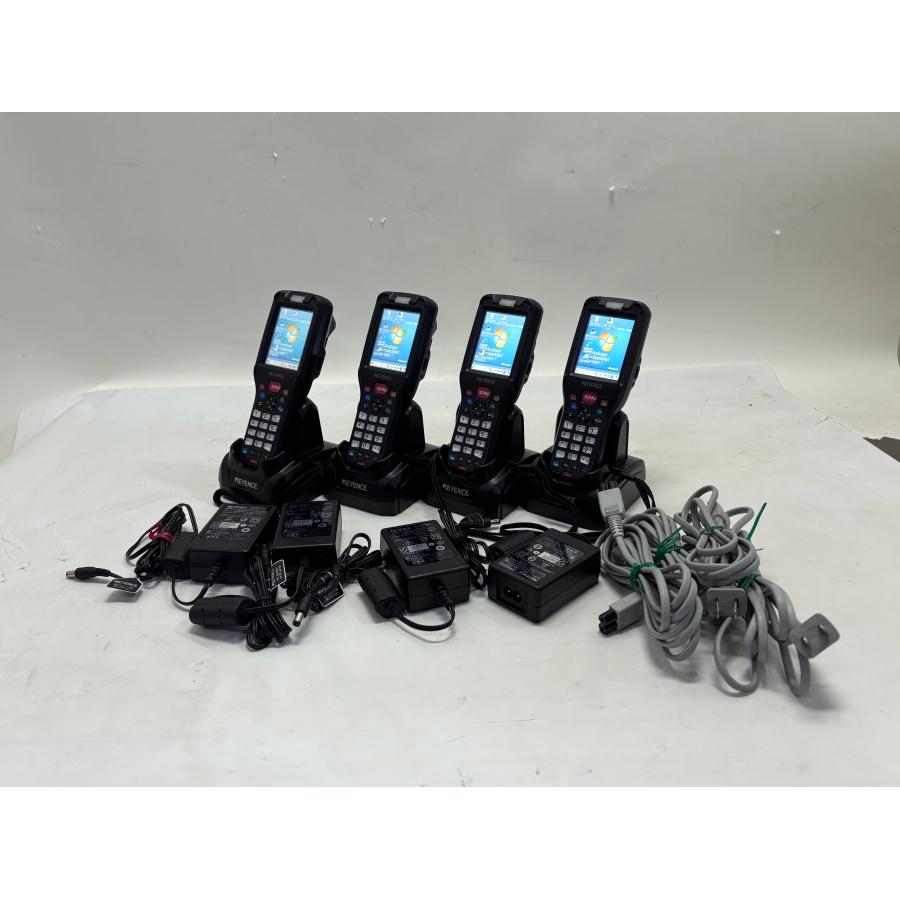 【 中古 】KEYENCE BT-W250＋BT-WUC8U（充電ドック） 初期化済み　簡易動作確認済 　4台セット | 