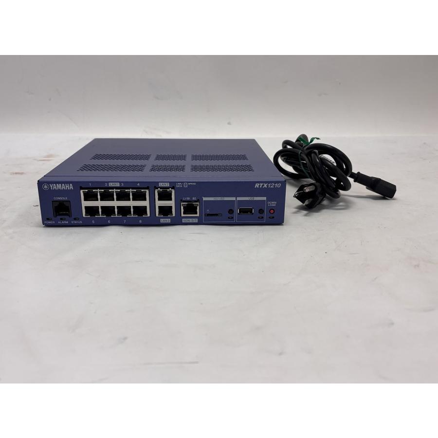 YAMAHA RTX1210 VPNルーター 中古　動作確認済 YAMAHA RTX1210 中古ルータ ヤマハ ギガアクセス VPNルーター