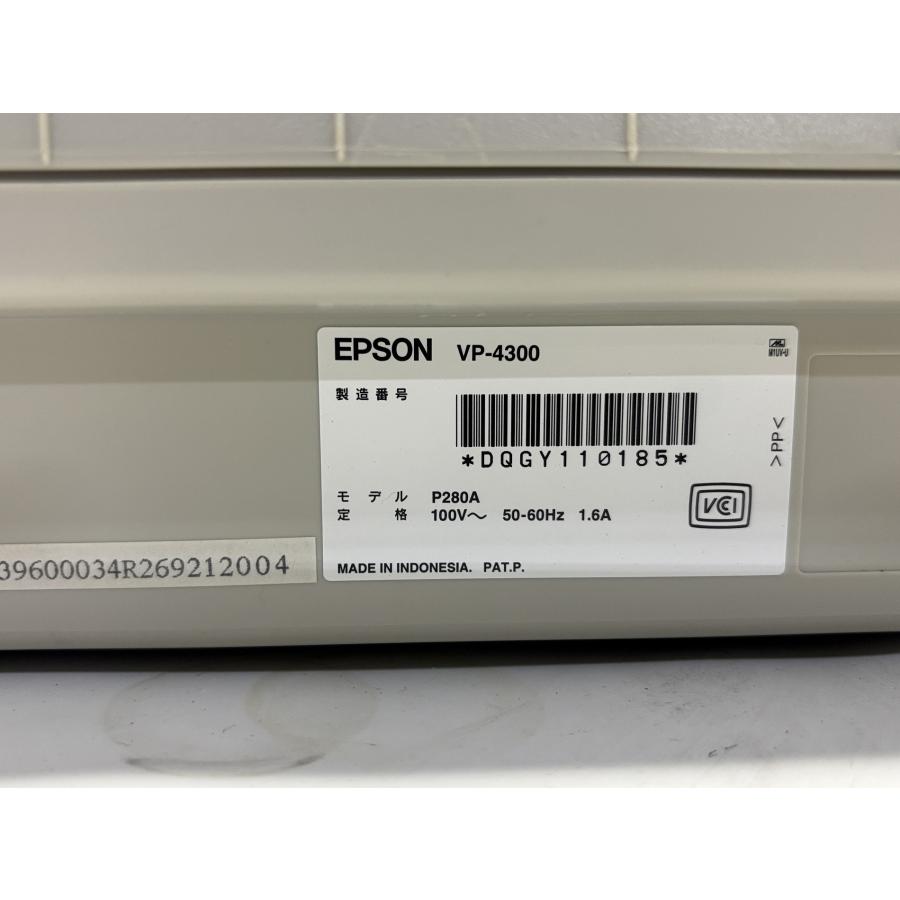 【 中古 】136桁 対応　24ドットインパクトプリンタ　EPSON VP-4300N パラレル・USB・ネットワーク対応　ヤケ少ない |  | 06