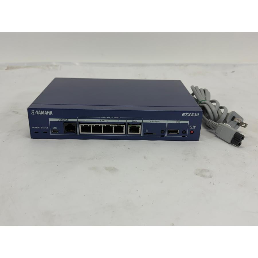 YAMAHA（ヤマハ） 【 中古 】YAMAHA RTX830 ギガアクセスVPNルーター