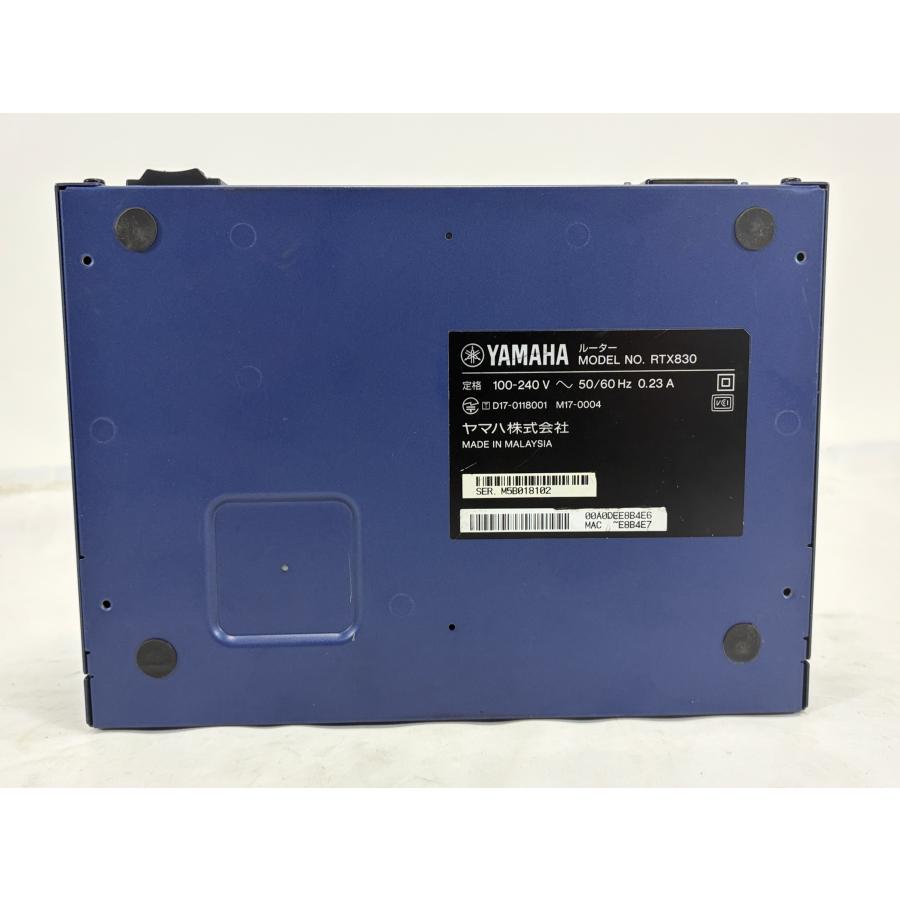 YAMAHA（ヤマハ） 【 中古 】YAMAHA RTX830 ギガアクセスVPNルーター