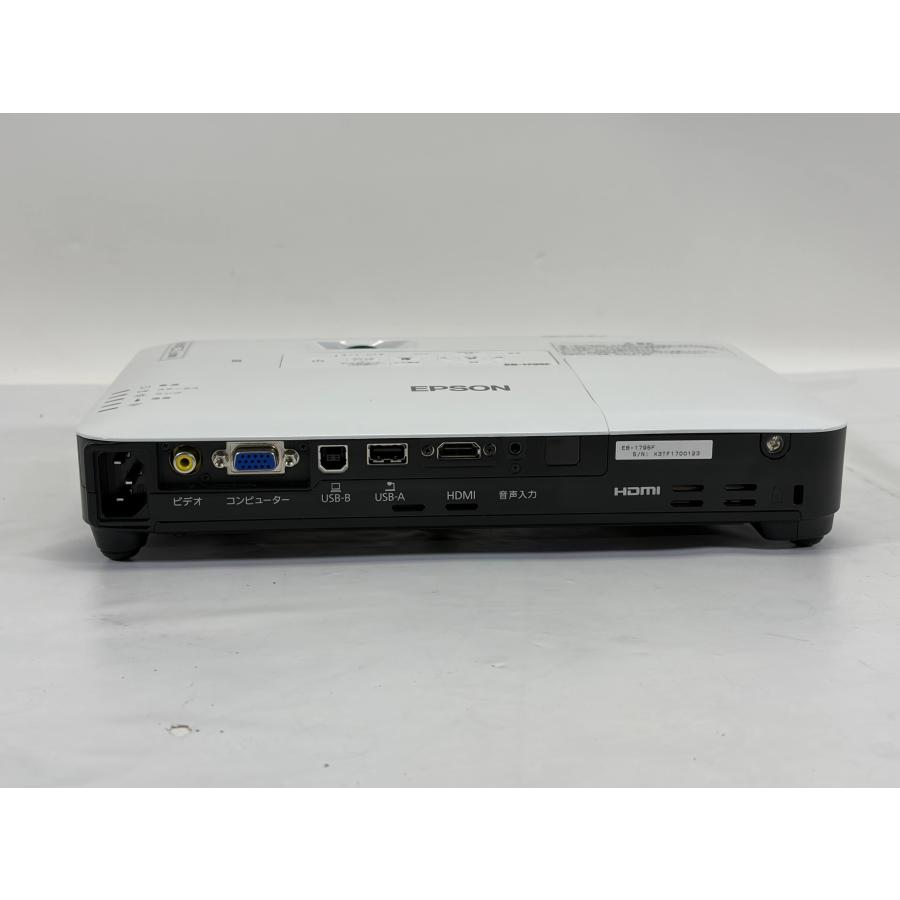 【 中古　良品  】EPSON FULL HD（1920×1080）3,200lm ビジネスプロジェクター　EB-1795F ランプ 261/7H（7） | エプソン | 02
