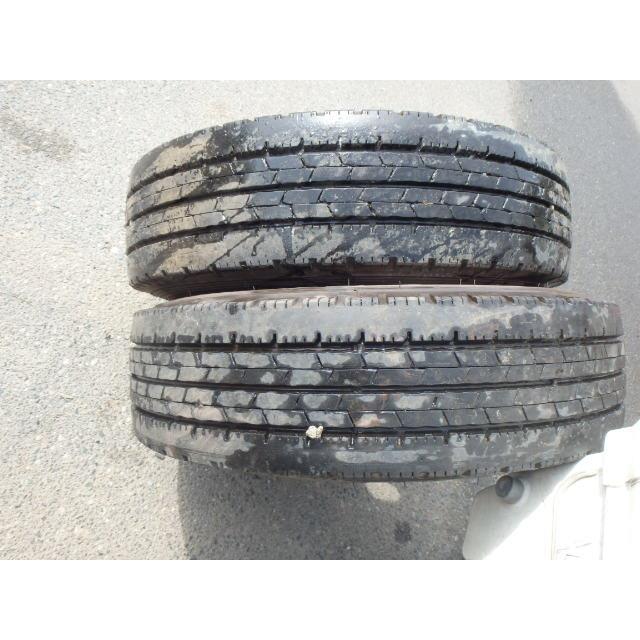 中古 BU306M/デュトロ/15インチ鉄&タイヤ/2本セット/197024 タイヤ  