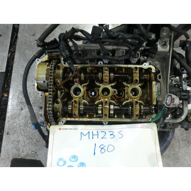 ワゴンＲ DBA-MH23S エンジンASSY FXリミテッド2 K6A ZJ3 K6A-E/4AT車