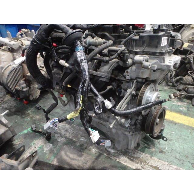 ムーヴ DBA-LA100S エンジンASSY L SA KF-VE W09 KF-VE3/CVT/Iストップ 