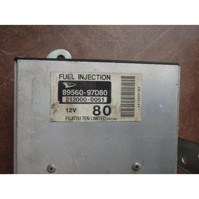 ダイハツS210P ハイゼットトラック エンジンECU 89560-97D80 ハイゼット TE-S210P エンジンコンピューター スペシャル 4WD EF-SE