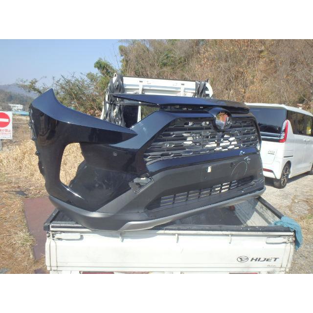 ま。 RAV4 RAV−4 6BA-MXAA52 フロントバンパー X M20A-FKS 黒 52119