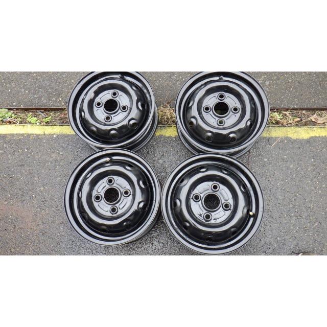 アルト 中古 HA12S/アルト/鉄ホイール4本セット/12インチ/238474