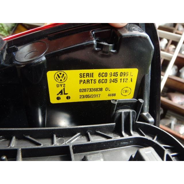 VW ポロ DBA-6RCJZ 右テールランプ CJZ 6C0 945 096 L 902084 : used