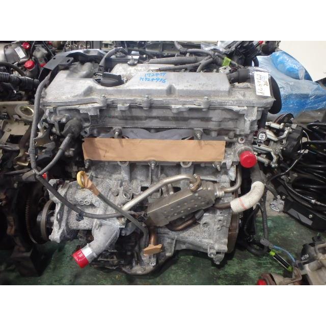 アルファード DAA-AYH30W エンジンASSY HBDSR 2AR-FXE 202 黒 X2AR-E20 