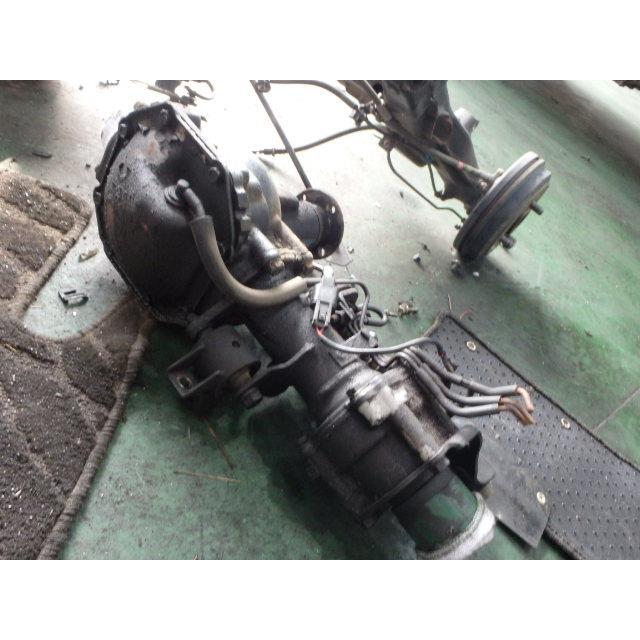 パジェロミニ E-H56A FリジットデフASSY 660 スキッパーV 4A30-DET A26 銀   MR273031 186370の画像