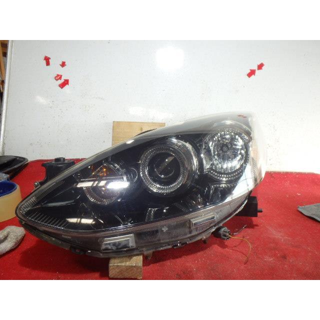 デミオ DBA-DE5FS ヘッドライト左 LH 1500 ZY-VE 黒 P6515 D652-51