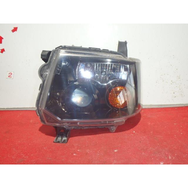 オッティ DBA-H92W ヘッドライト左 LH 660 3G83-E 黒 P6537 26060 