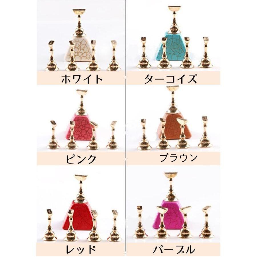 ネイルチップスタンド ネイルチップ UV LED ライト 対応 ネイルチップ