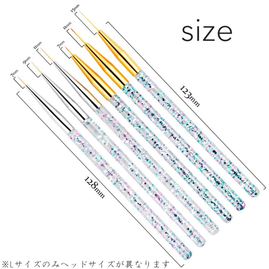 ジェルネイルセット　筆付 vogel_pr-nail24brush9
