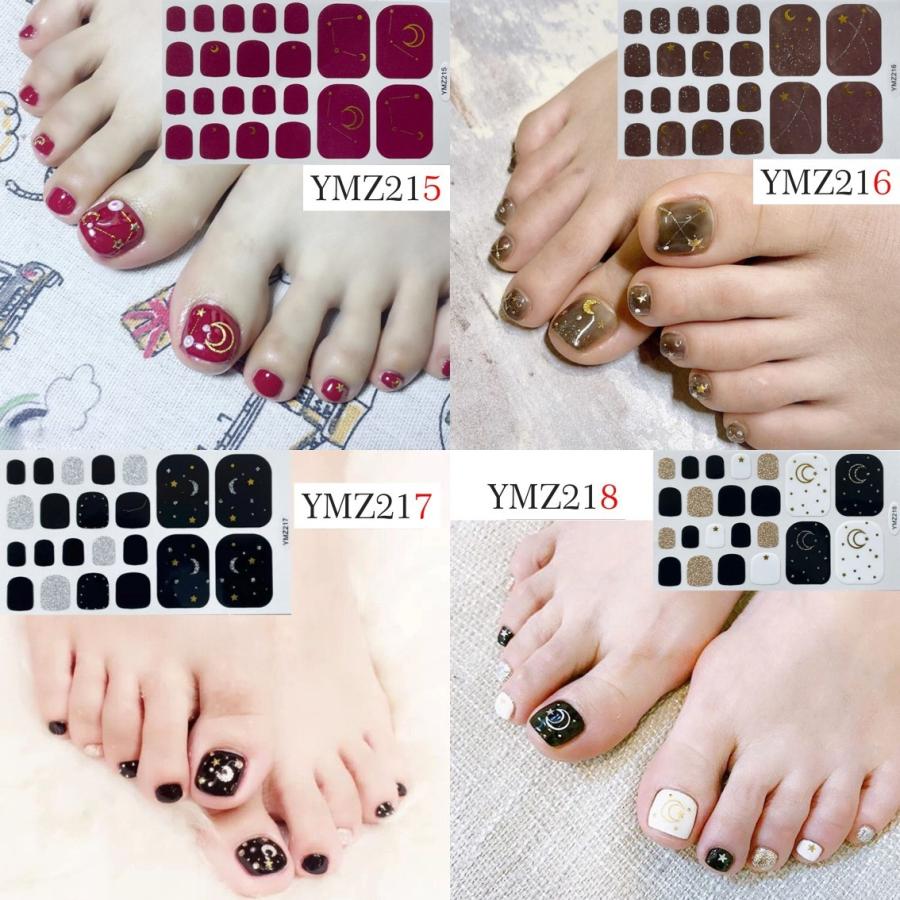 フット ネイルシール グレイス デザイン ジェルネイル ジェルネイルシール ネイルラップ ネイルキット シール ステッカー ネイル 足用 フットネイルシール Fs005a Upfield 通販 Yahoo ショッピング