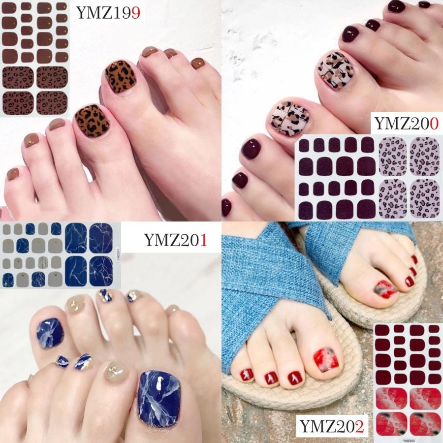 フット ネイルシール グレイス デザイン ジェルネイル ジェルネイルシール ネイルラップ ネイルキット シール ステッカー ネイル 足用 フット ネイルシール Fs005a Upfield 通販 Yahoo ショッピング