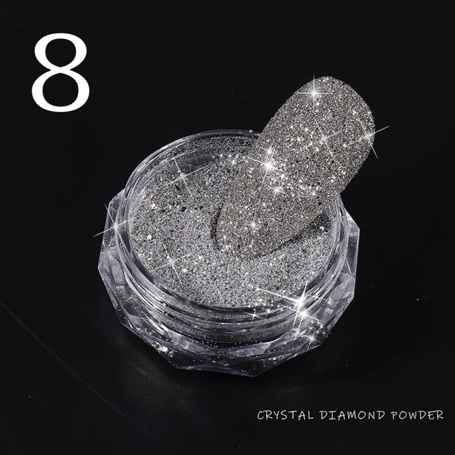 ジェルネイル カラージェル クリスタルダイヤモンドパウダー