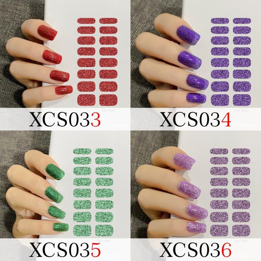 貼るだけ簡単 ネイルシール シンプルタイプ ネイルステッカー