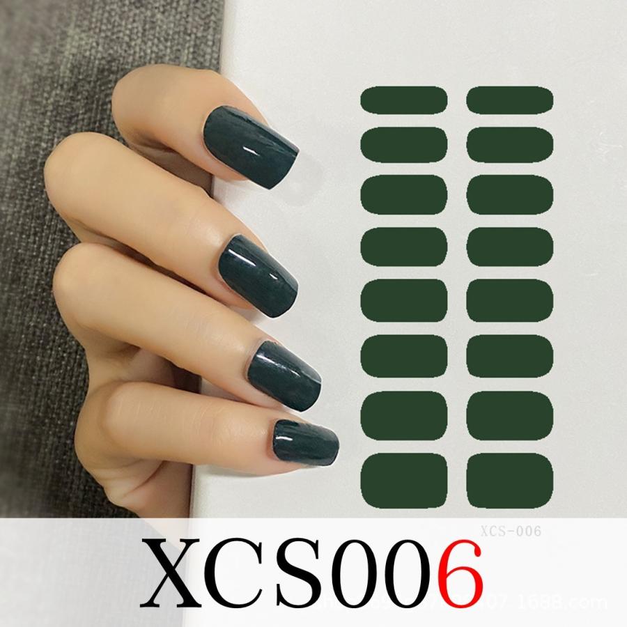 貼るだけ簡単 ネイルシール シンプルタイプ ネイルステッカー