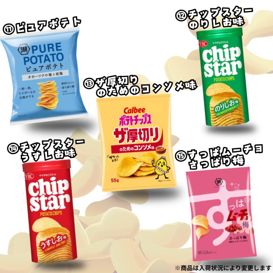 人気ポテトチップス】20種詰め合わせ ポテチつめあわせ NBサンクス