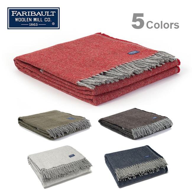 ブランケット ファリバルト アシュビー ツウィル ウールブランケット FARIBAULT キャンプ マット ラグ シート 正規品