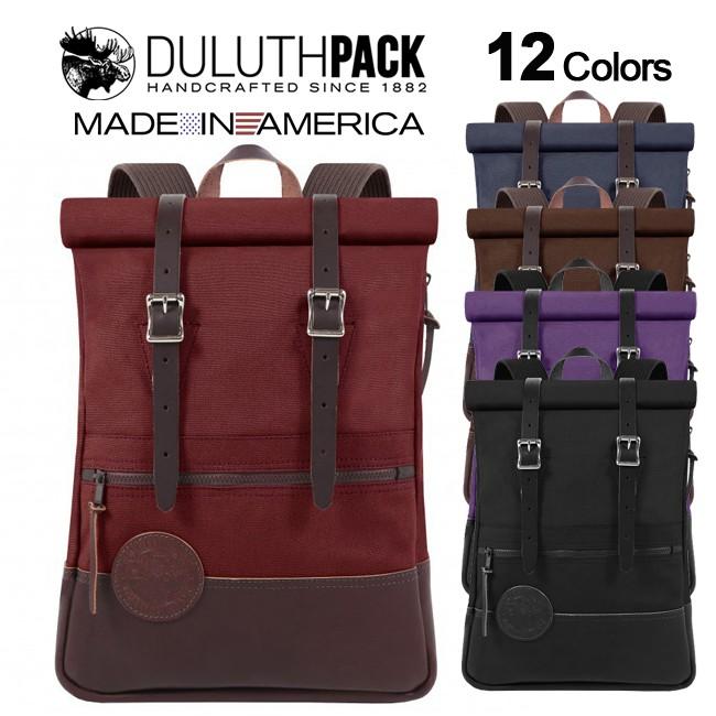Duluth Pack Deluxe Roll-Top Scout ダルースパック デラックス ロール