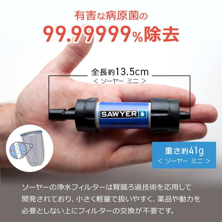 ソーヤー ミニ SP128 SAWYER | 携帯浄水器 浄水器 濾過器 防災 ソーヤー ミニ SP128 SAWYER | 携帯浄水器 浄水器 濾過器 防災