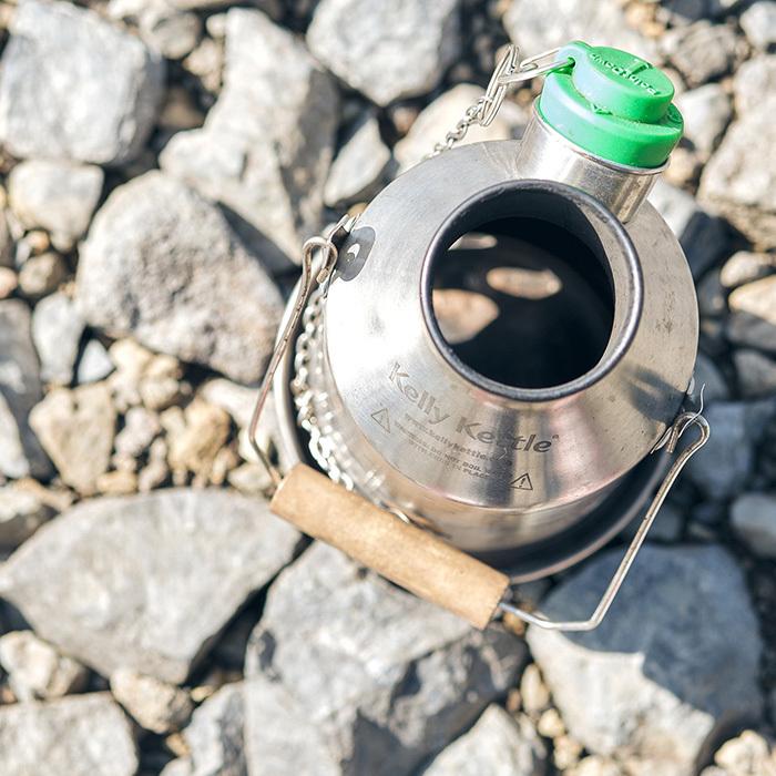 Kelly Kettle ケリーケトル トレッカー0.6L ステンレス : UPI OUTDOOR