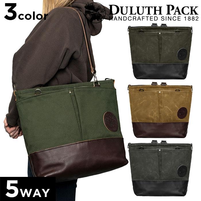 トートバッグ ジェットセッタートート ワックスカラー バックパック ショルダーバッグ 5way Duluth Pack リュック ハイキング アウトドア 登山 レディース メンズ 【正規品】 トートバッグ ジェットセッタートート ワックスカラー ショルダー