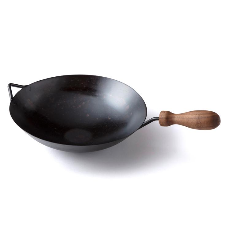 槙塚鉄工所] タキビズム 中華鍋 / 北京鍋 鉄フライパン 鉄鍋 調理器具