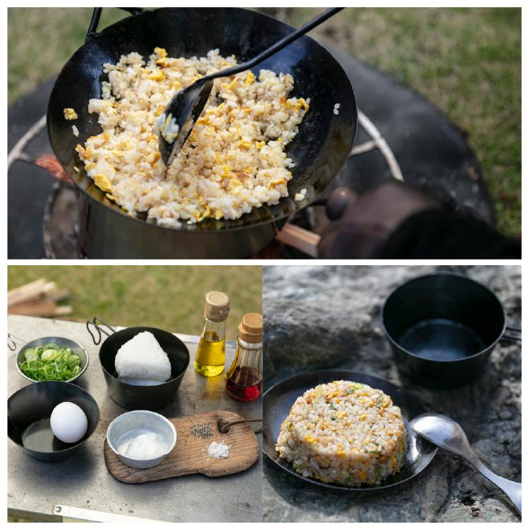 タキビズム(槙塚鉄工所) パラパラ炒飯セット : mk024 : UPI OUTDOOR 