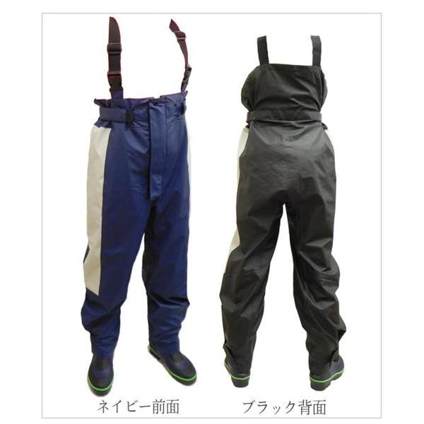 完全防水 レインウェア上下セット サロペットタイプで水産用にもお