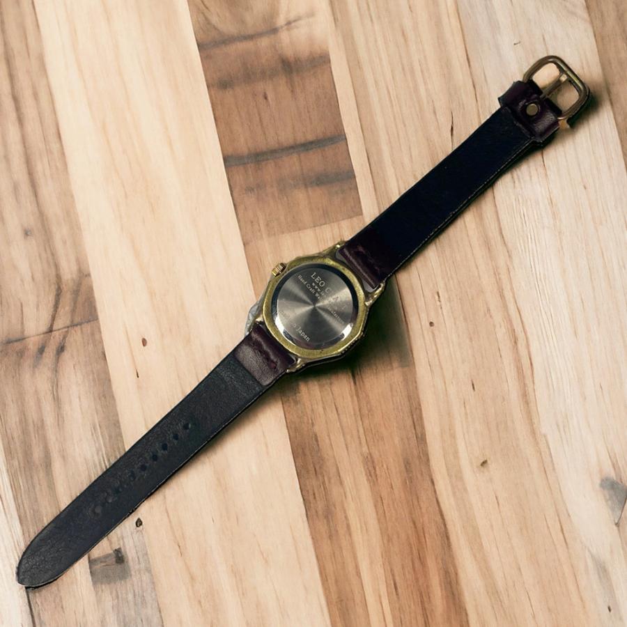 手作り腕時計】日本製 アンティーク 腕時計 真鍮 クオーツ