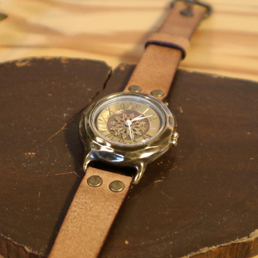 手作り腕時計】日本製 アンティーク 腕時計 真鍮 クオーツ SEIKO ペア