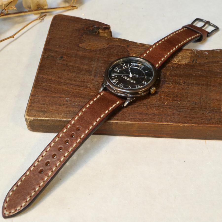 手作り腕時計】日本製 アンティーク 腕時計 真鍮 クォーツ