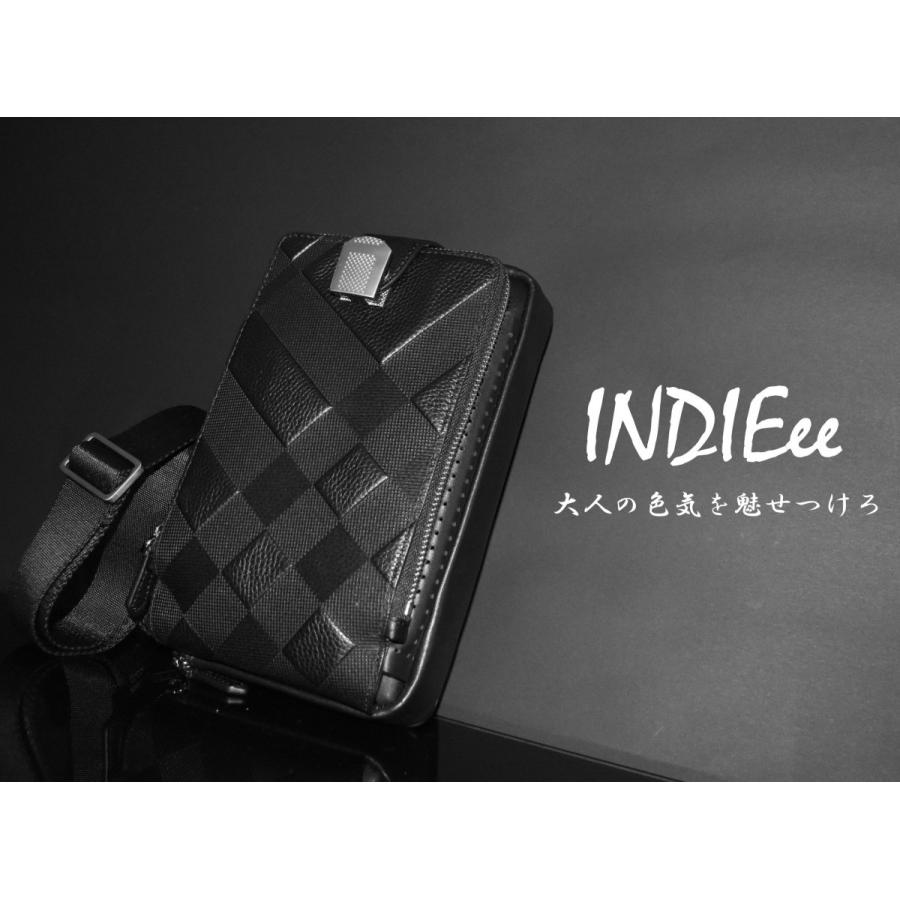 INDIEee 大人のミニトートバッグ INDIEee インディ 本革 ボディバッグ
