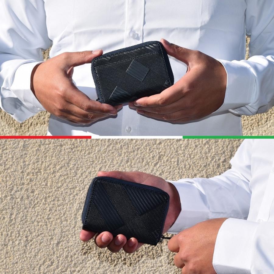 INDIEee インディ コインケース ラウンド財布 エンボスカーボンレザー ミニ財布 ケース 結婚式 黒 紺 本革 メンズ プレゼント 魅せる財布  : INDIEee Yahoo!店 - 通販 - Yahoo!ショッピング