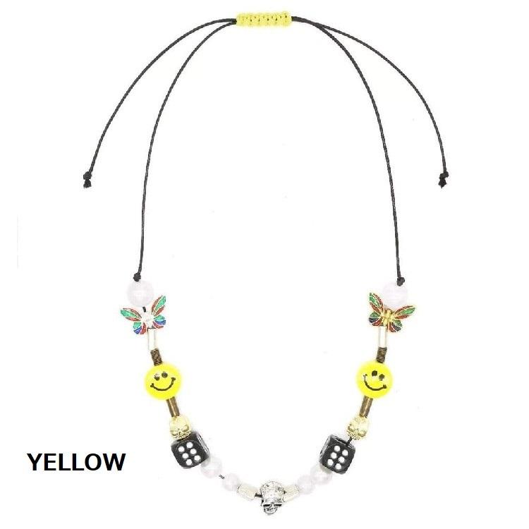 EVAE MOB×SALUTE エバーモブ×サルーテ Smiley Necklace EVAE MOB×SALUTE エバーモブ×サルーテ Smiley Necklace