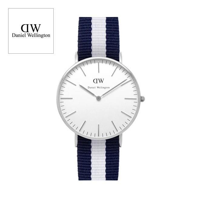 ダニエルウェリントン Daniel Wellington グラスゴー シルバー　36mm 時計 | 
