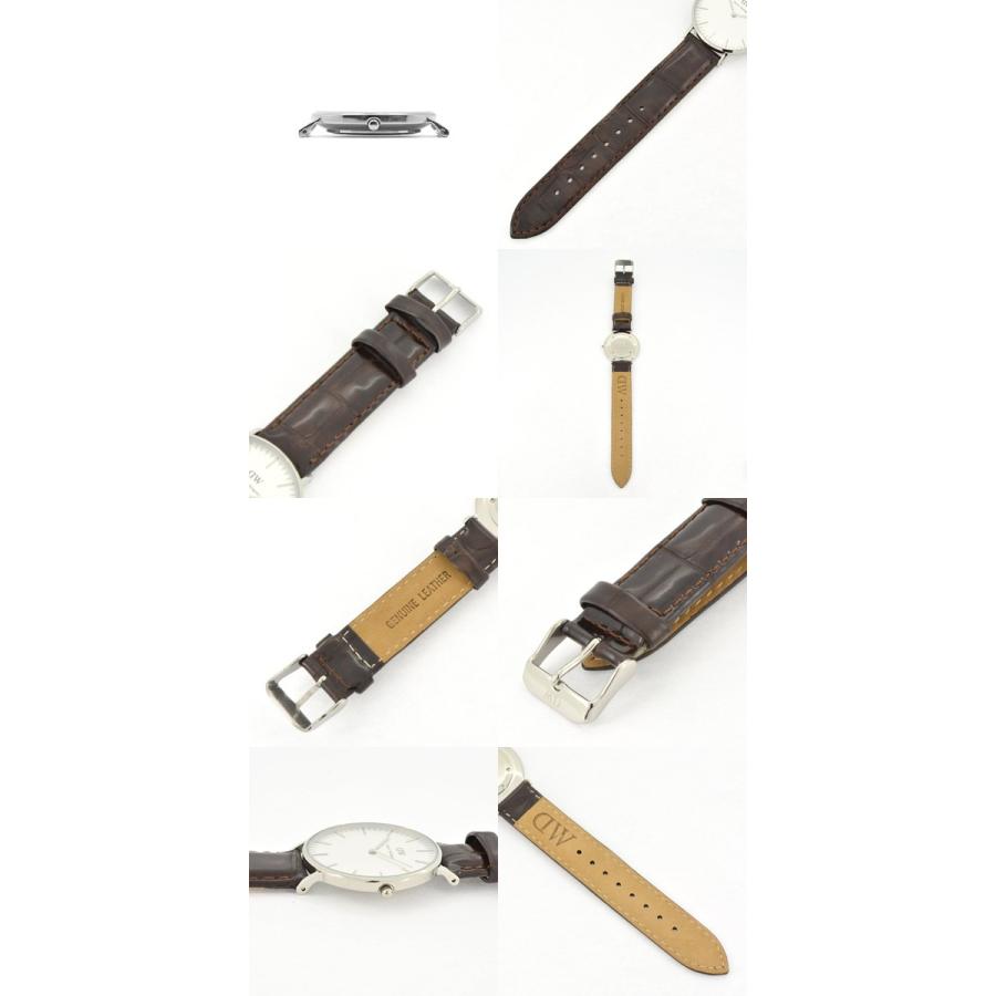 ダニエルウェリントン Daniel Wellington ヨーク シルバー 36mm 腕時計 Classic York メンズ レディース |  | 02