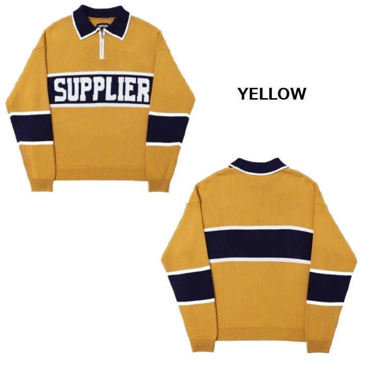 SUPPLIER サプライヤー NEW COLLEGE LOGO KNIT ニット メンズ レディース ユニセックス カジュアル ストリート ロゴ |  | 02