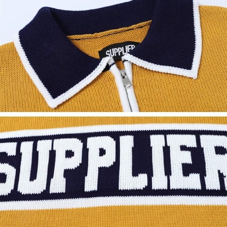 SUPPLIER サプライヤー NEW COLLEGE LOGO KNIT ニット メンズ レディース ユニセックス カジュアル ストリート ロゴ |  | 03