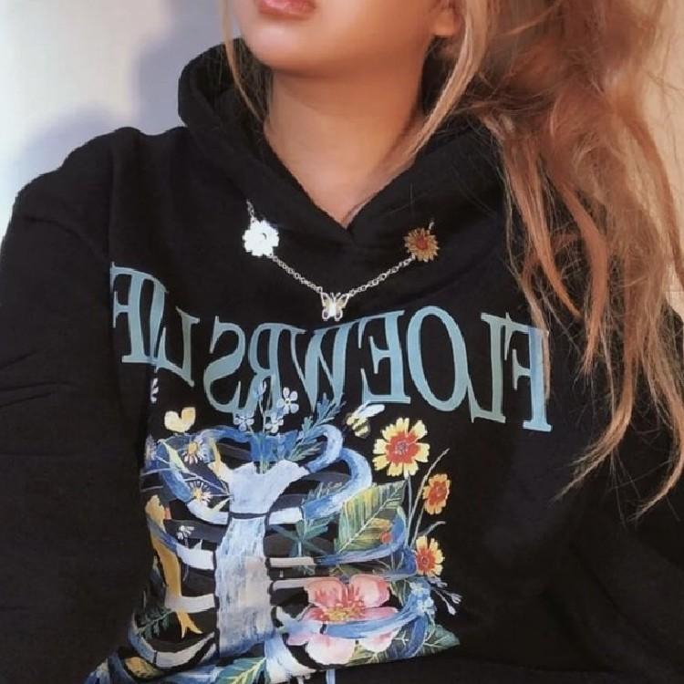 STUGAZI スガジ Summer Adoration Necklace ネックレス 男女兼用 メンズ レディース ユニセックス 蝶 フラワー HIPHOP ヒップホップ ストリート | STUGAZI | 01